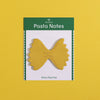 Farfalle Pasta Die-cut Sticky Notes