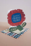 Being My Bud Flower Die Cut Card