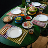 dual stripe napkin set