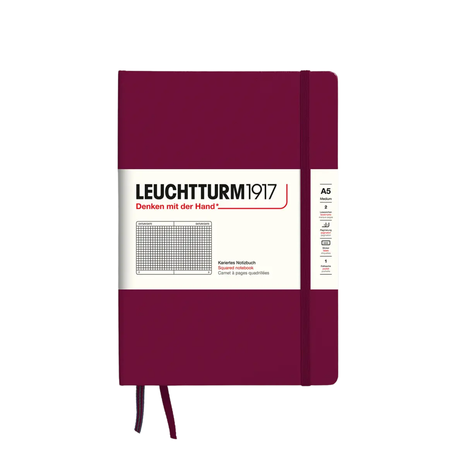LEUCHTTURM1917 A5 hardcover notebooks