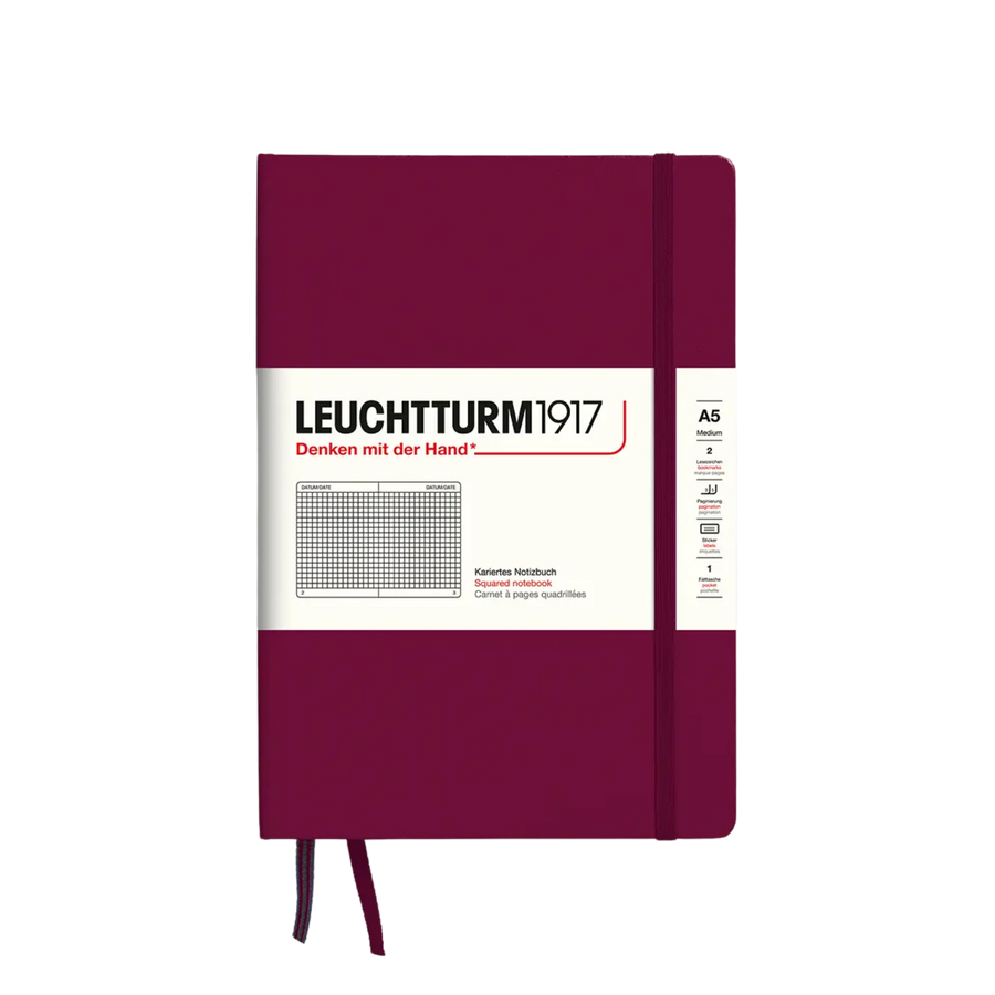 LEUCHTTURM1917 A5 hardcover notebooks