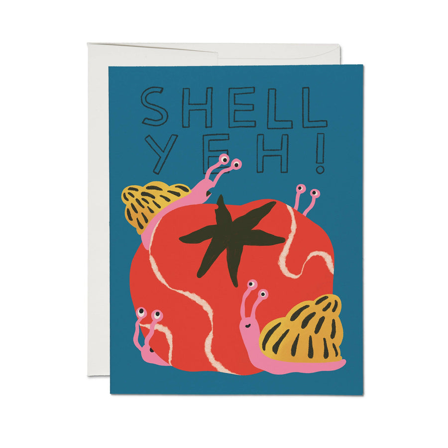 Shell Yeh greeting card