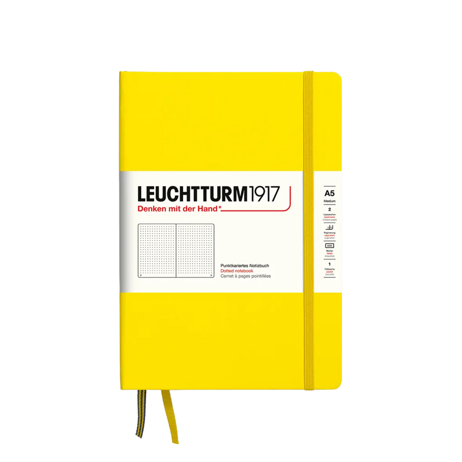 LEUCHTTURM1917 A5 hardcover notebooks