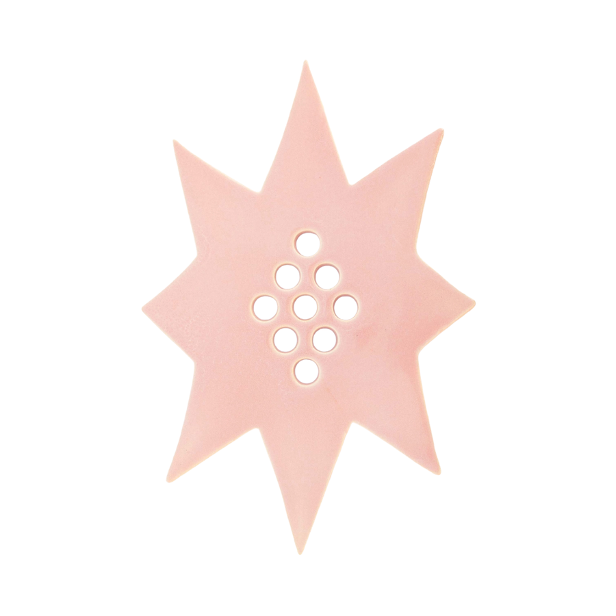 Star Flower Frog  | Pink | Ceramic Lid
