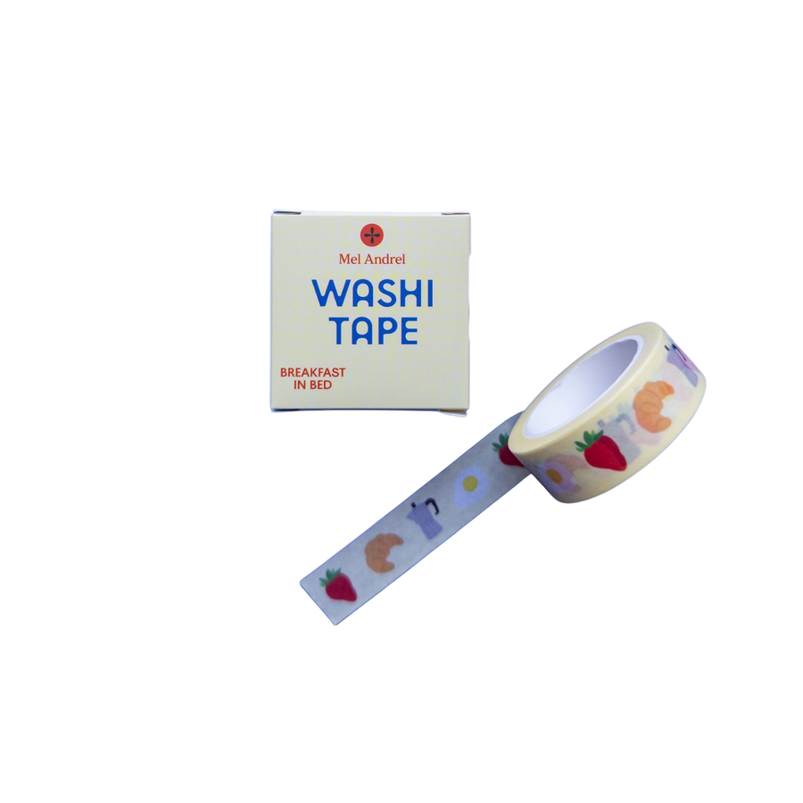 Breakfast in Bed Washi Tape