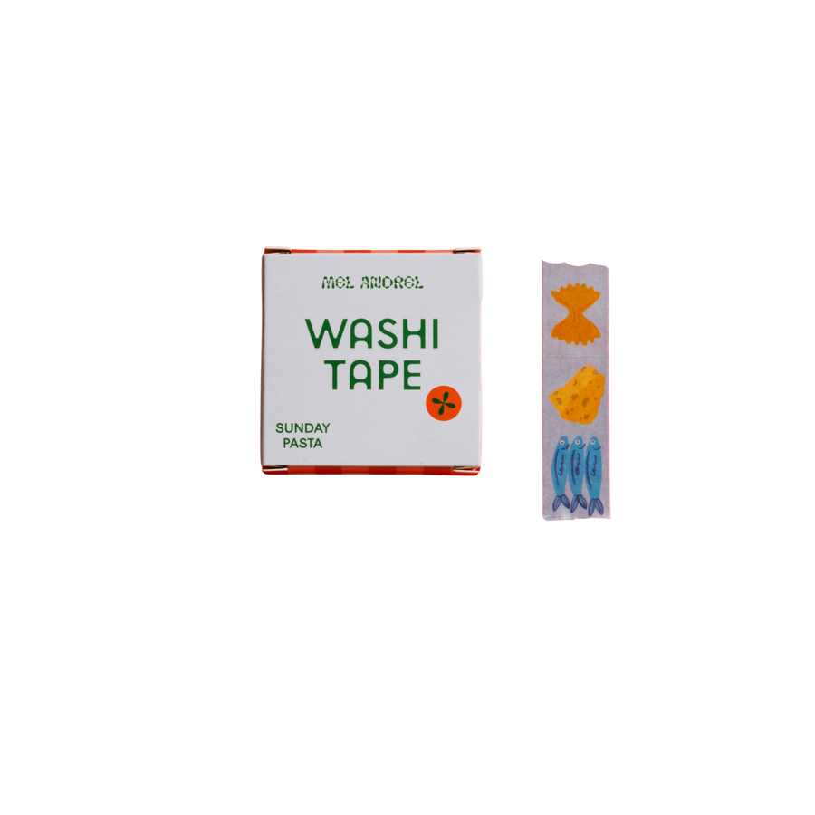 Sunday Pasta Washi Tape 