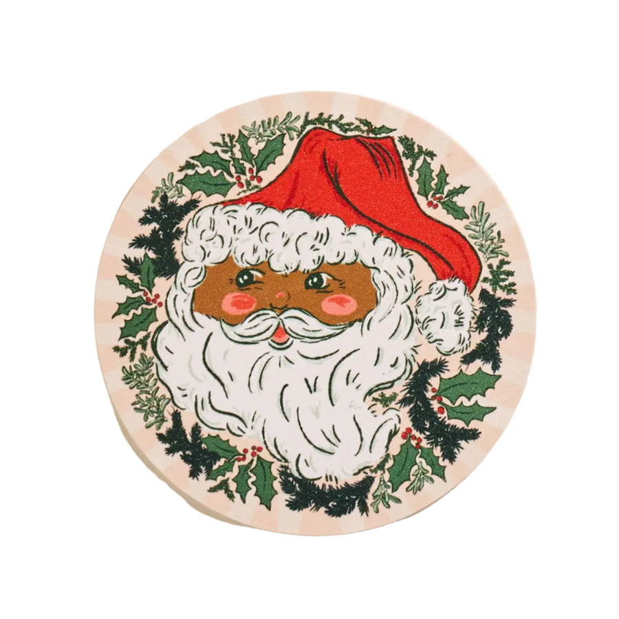 santa coasters - set of 4