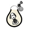 3P4 x Peanuts® Halloween - Snoopy Skeleton Patch Keychain