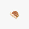 Mini Snail Claw Earth - Brown Shell Small Hair Clip
