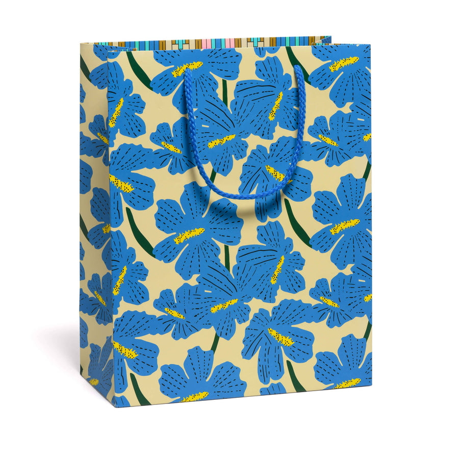 Hibiscus large gift bag