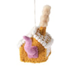 cat felt ornament