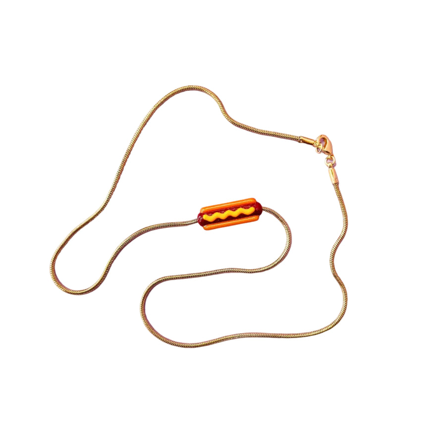 just a hot dog necklace