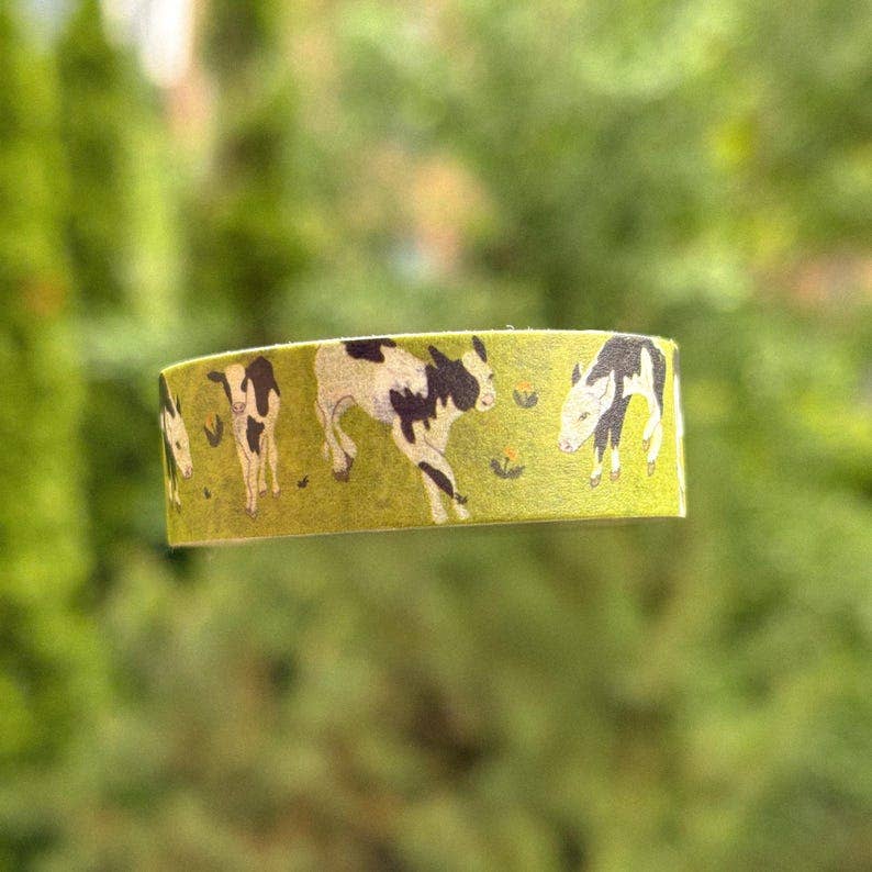 Cow Pattern Washi Tape
