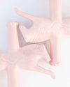 Dala Horse Candlestick Holder | Light Pink