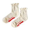 ruffled hugger crew socks