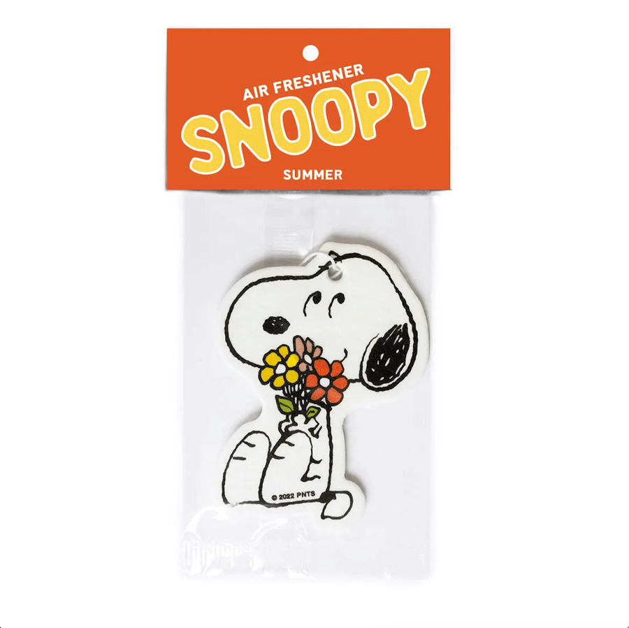 snoopy bouquet air freshener