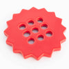 Sunshine Flower Frog | Ruby Red | Ceramic Lid