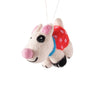 dog felt ornament