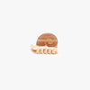 Mini Snail Claw Earth - Brown Shell Small Hair Clip