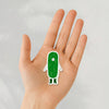 Pickle Girl Sticker, Food Sticker, Funny Sticker