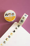 Cats in Hats Washi Tape