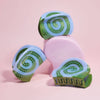 Laguna Spiral Claw - Blue and Green Spiral Acetate Clip