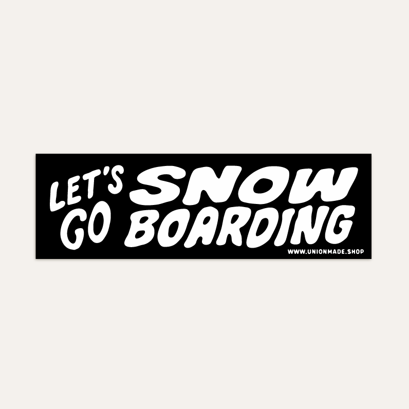 let's go! bumper stickers