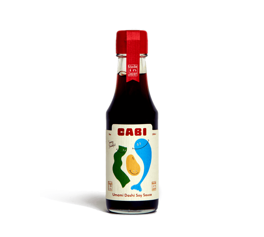 umami dashi soy sauce - barrel aged, less sodium, 5oz