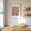 Patterned Snails Art Print