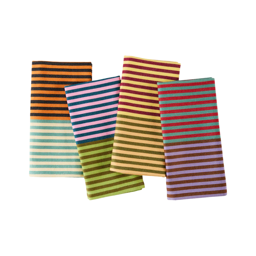 dusen dusen dual stripe napkin set