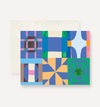 Blue Quilt Greeting Card