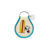 snoopy surf patch key chain