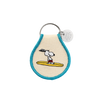 snoopy surf patch key chain
