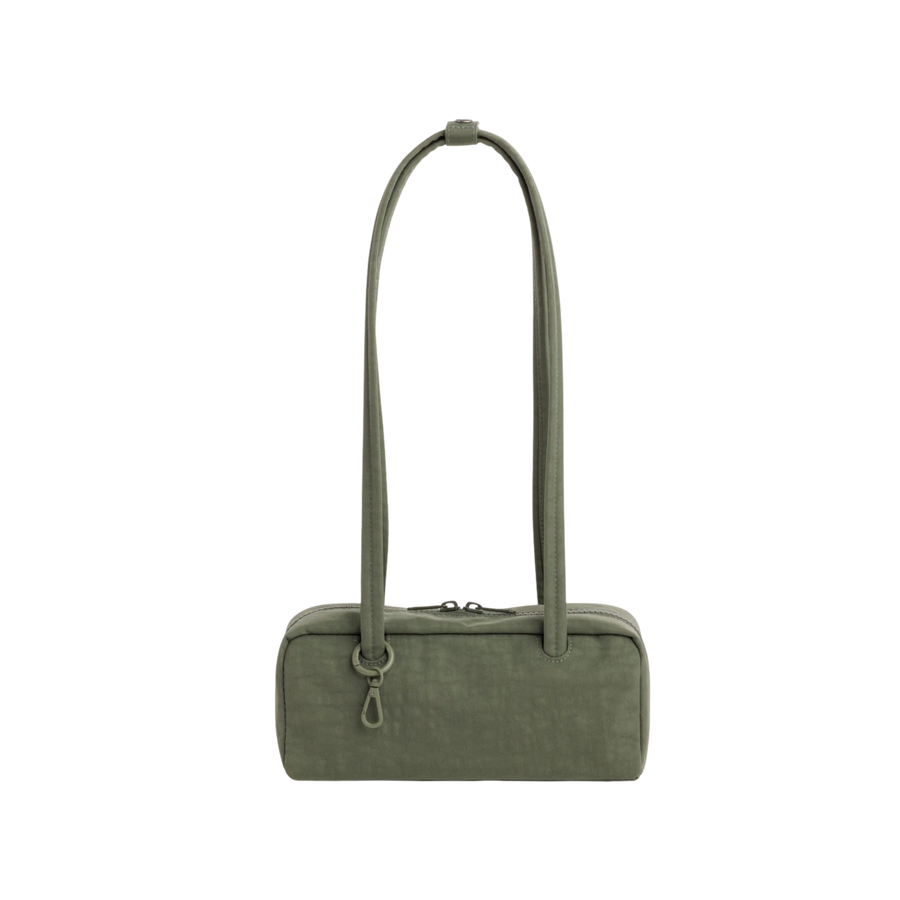 small nylon bowler bag