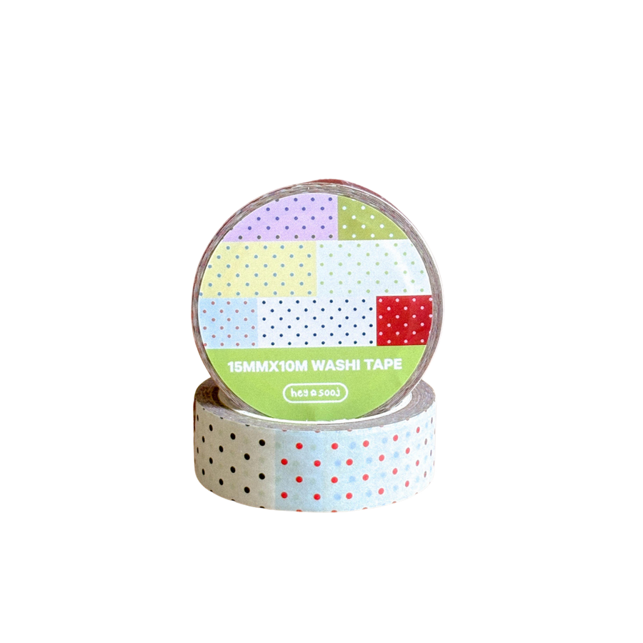 polka dot washi tape