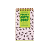letterpress small spiral notebook - ants
