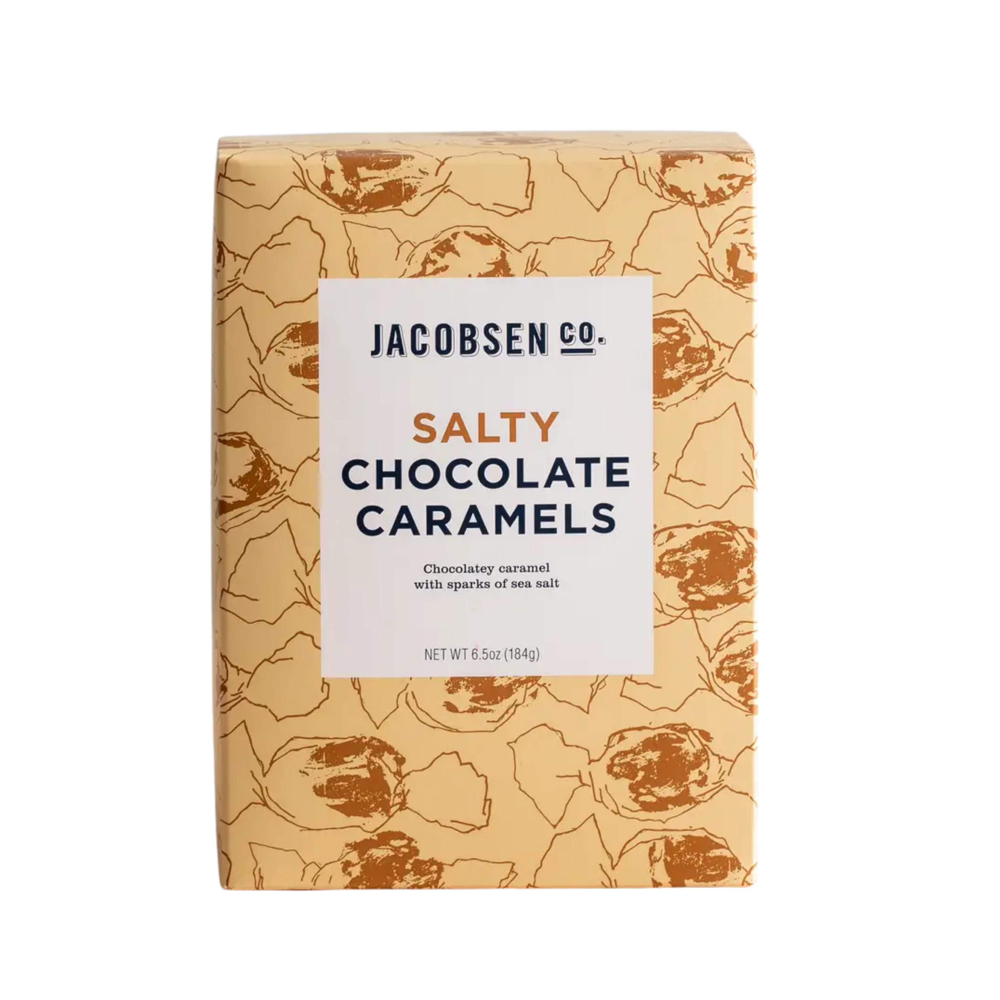 chocolate caramels - pure sea salt caramel candy