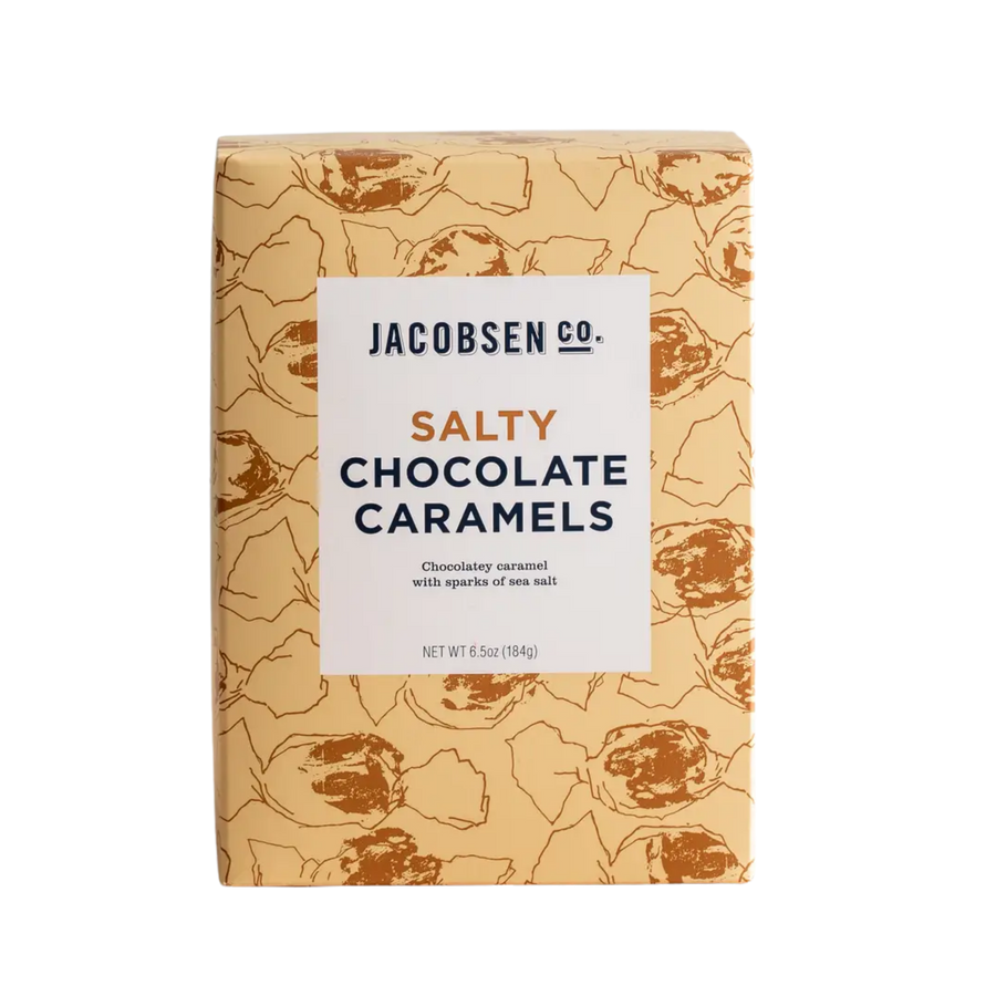 chocolate caramels - pure sea salt caramel candy