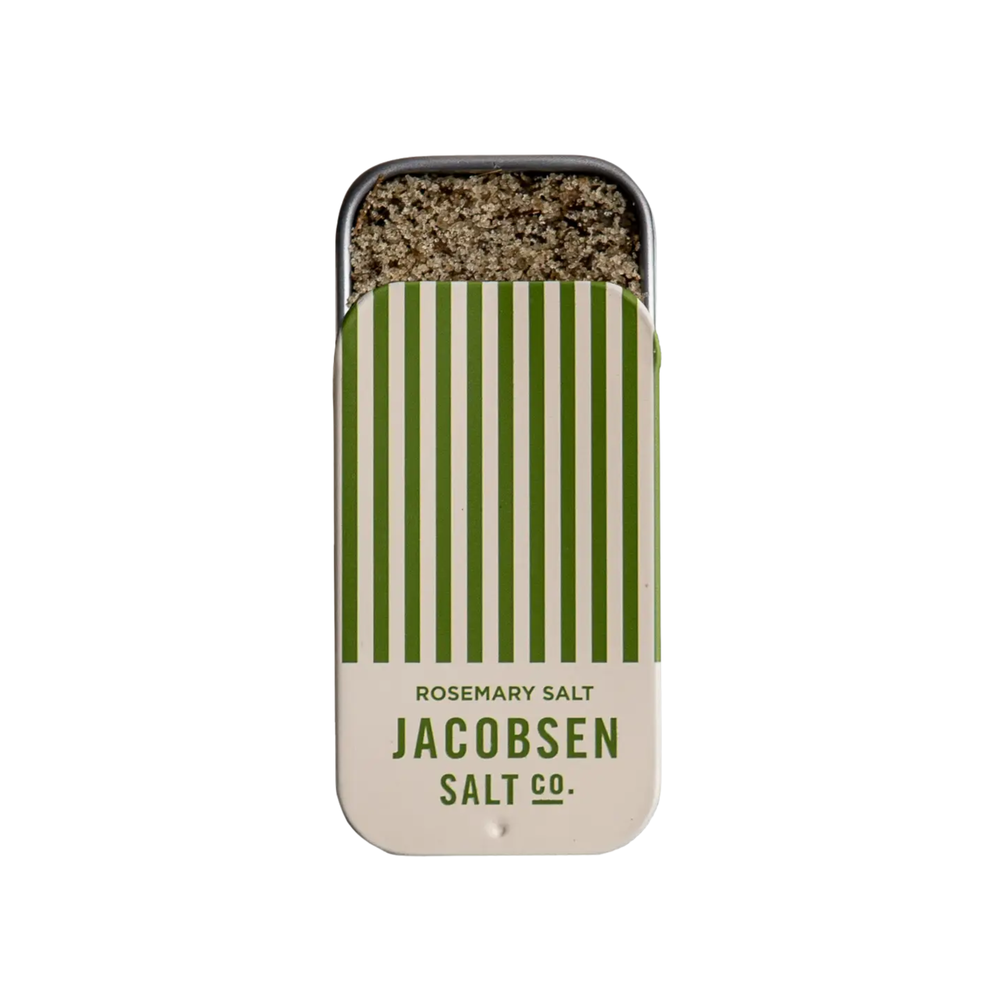 infused rosemary sea salt slide tin