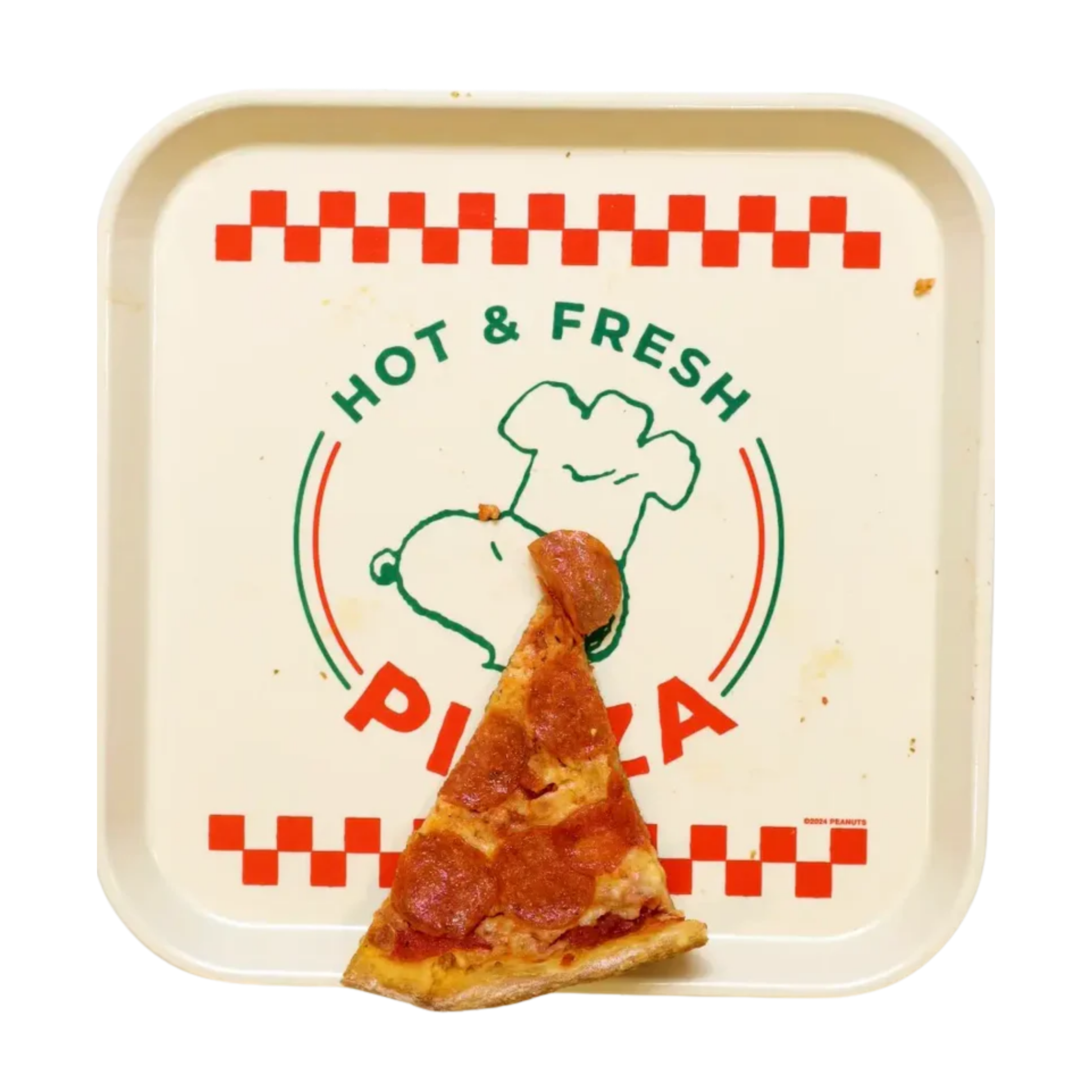 snoopy pizza tray