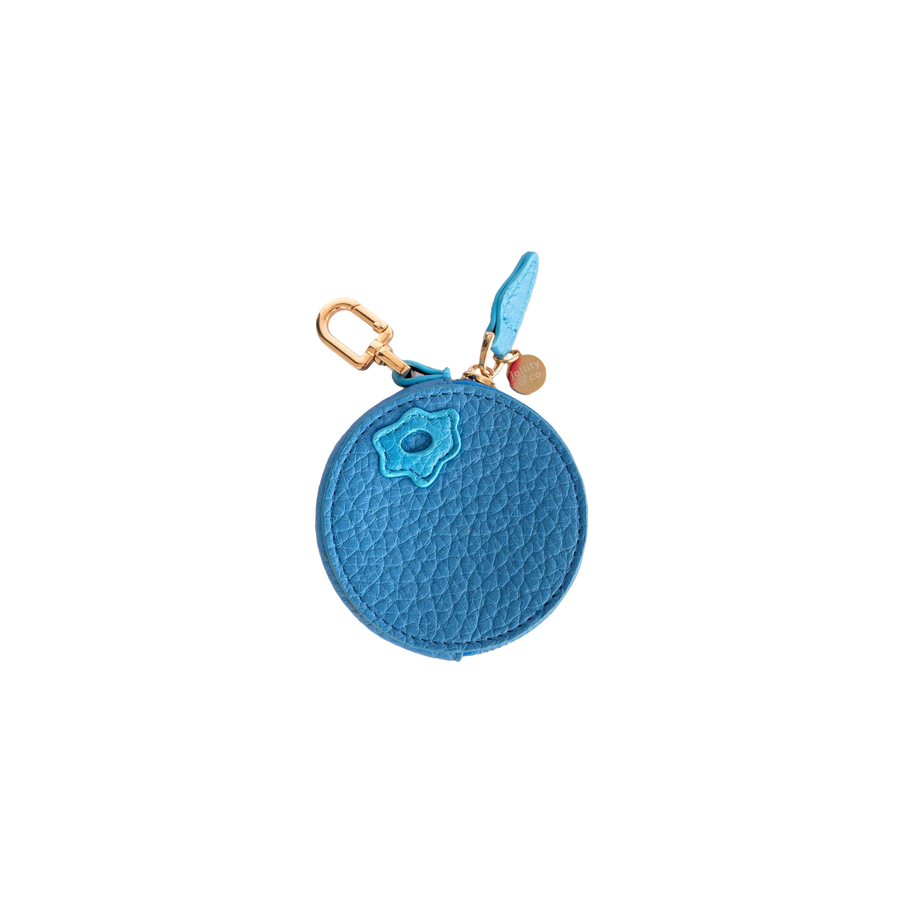 blueberry bag charm