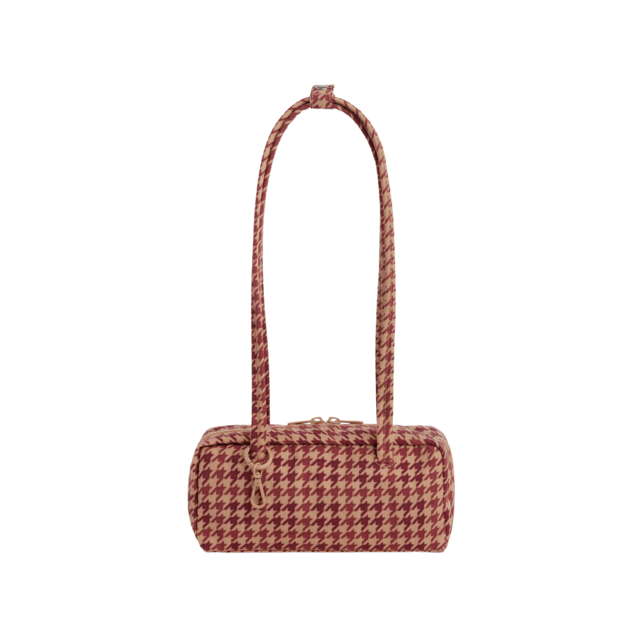 small nylon bowler bag