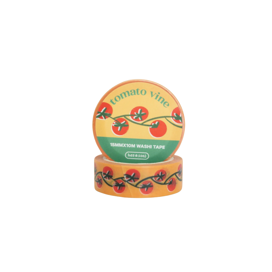 tomato vine washi tape