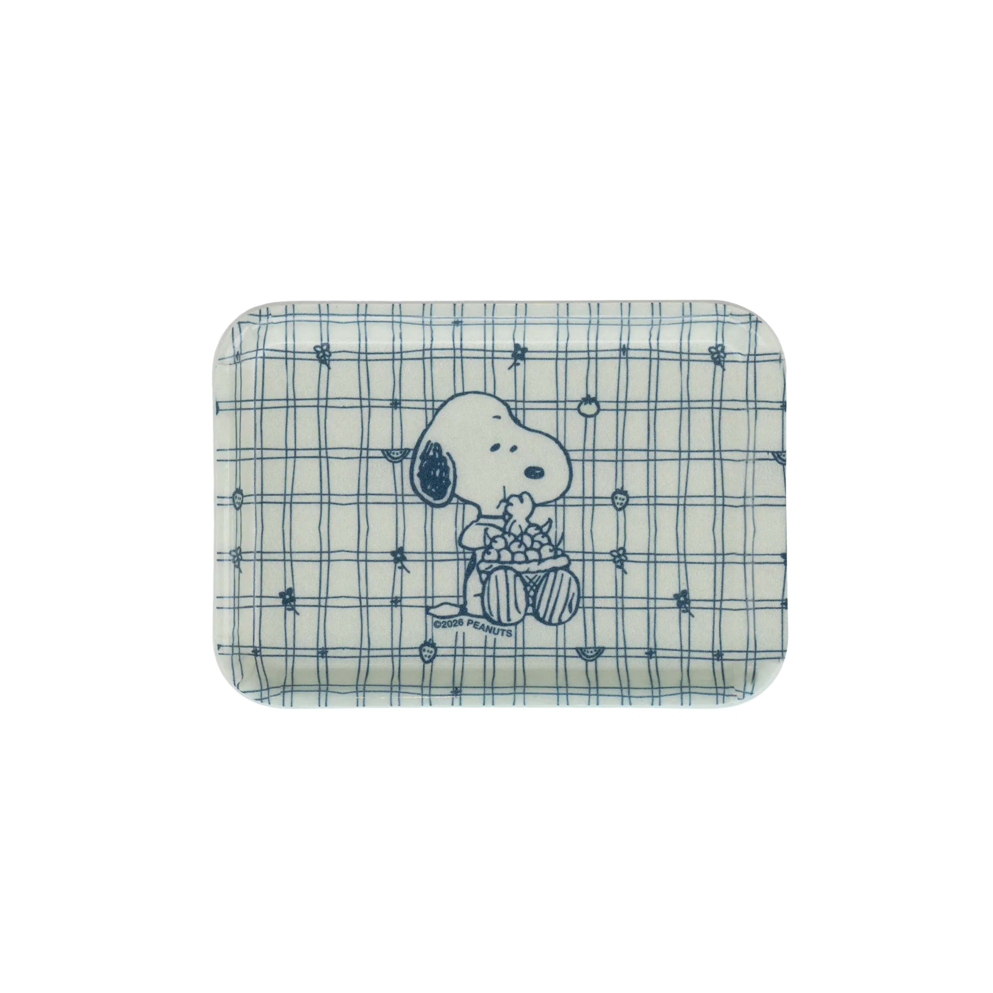 snoopy fruit basket tray