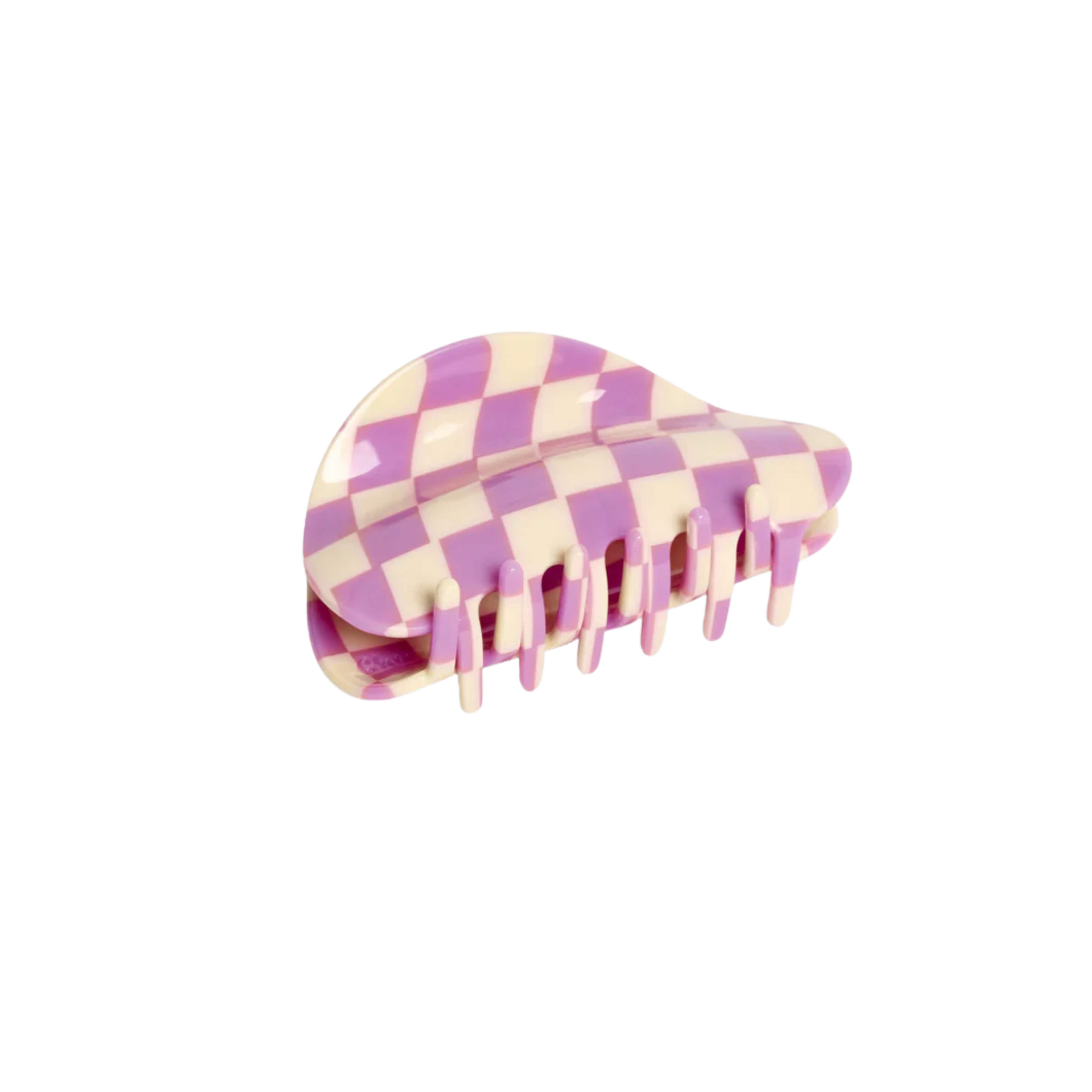 checker claw in lavender