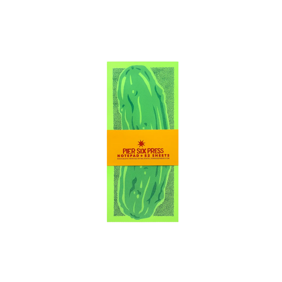 pickle pad risograph memo notepad