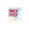 wavy dinner party napkins - set of 20