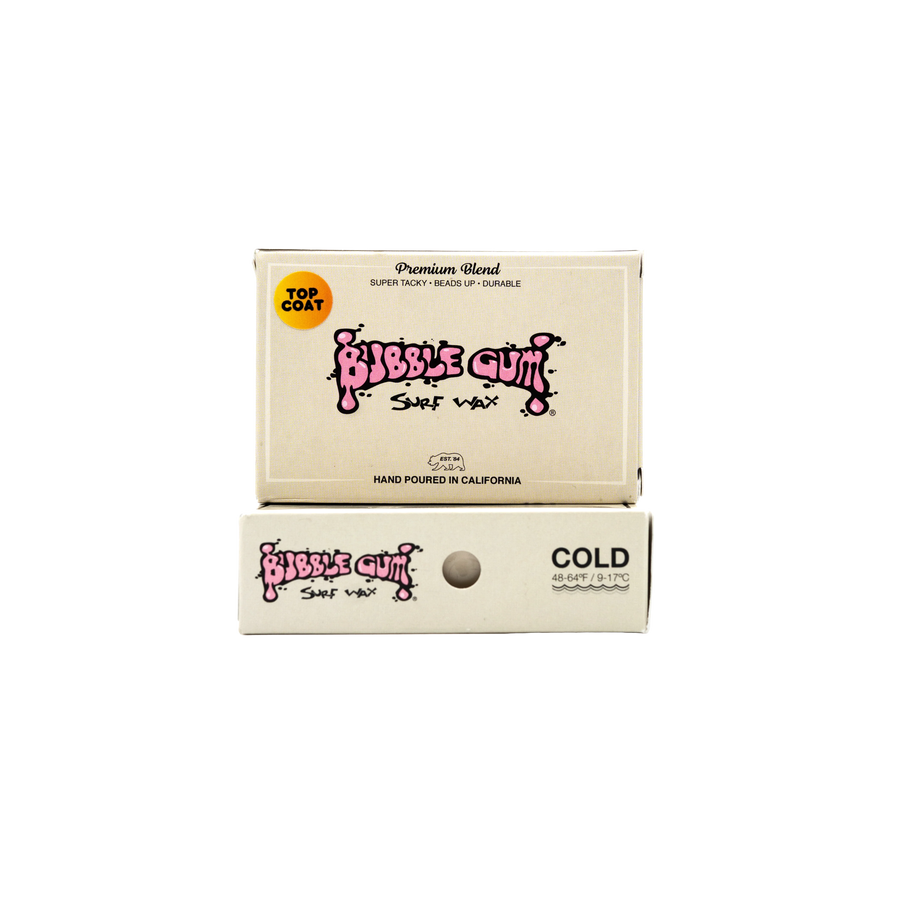 bubble gum surf wax premium blend - cold 48°-64°