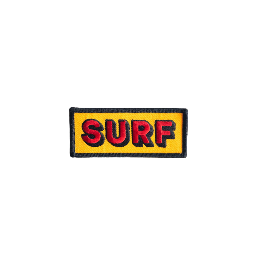 surf iron on patch