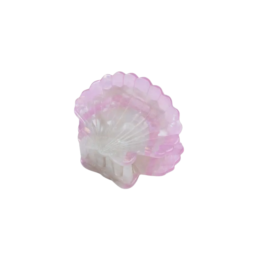 mini scallop shell claw clip